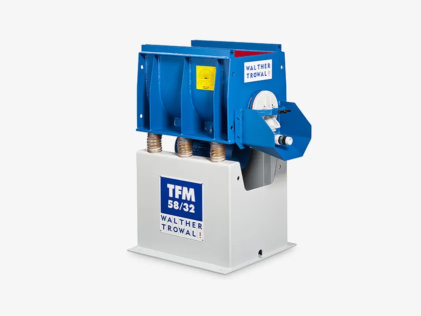 Walther Trowal TFM vályús vibrációs berendezés 